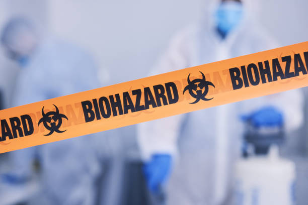 Professional Biohazard technician working in Akron, CO